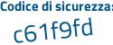 Il Codice di sicurezza è 788b6 segue 8b tutto attaccato e senza spazi