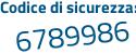 Il Codice di sicurezza è 68 segue aZ855 tutto attaccato e senza spazi