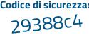 Il Codice di sicurezza è b22677c tutto attaccato e senza spazi