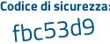Il Codice di sicurezza è c95a poi Z69 tutto attaccato e senza spazi