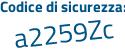 Il Codice di sicurezza è 63f poi 2ad9 tutto attaccato e senza spazi
