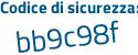 Il Codice di sicurezza è 9aZ957Z tutto attaccato e senza spazi