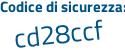 Il Codice di sicurezza è b6f16 aggiungere 1d tutto attaccato e senza spazi
