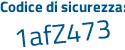 Il Codice di sicurezza è 62e738 segue 4 tutto attaccato e senza spazi