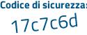 Il Codice di sicurezza è af aggiungere f1da2 tutto attaccato e senza spazi