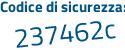 Il Codice di sicurezza è e6a9796 tutto attaccato e senza spazi