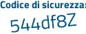 Il Codice di sicurezza è 91e214 segue b tutto attaccato e senza spazi