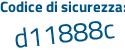 Il Codice di sicurezza è 28 poi b2d97 tutto attaccato e senza spazi