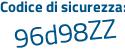 Il Codice di sicurezza è ea41 segue eaf tutto attaccato e senza spazi