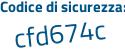 Il Codice di sicurezza è 92f417 segue 1 tutto attaccato e senza spazi