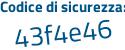 Il Codice di sicurezza è 29cb9fb tutto attaccato e senza spazi