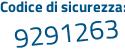 Il Codice di sicurezza è Za9f poi Z8d tutto attaccato e senza spazi