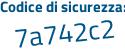 Il Codice di sicurezza è e4d53bb tutto attaccato e senza spazi