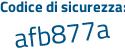 Il Codice di sicurezza è 5dbd41 poi 1 tutto attaccato e senza spazi