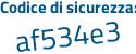 Il Codice di sicurezza è 983 aggiungere 1f27 tutto attaccato e senza spazi