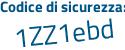 Il Codice di sicurezza è 77cffdf tutto attaccato e senza spazi