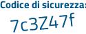 Il Codice di sicurezza è 79cc135 tutto attaccato e senza spazi
