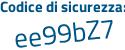 Il Codice di sicurezza è de996 poi 22 tutto attaccato e senza spazi