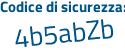 Il Codice di sicurezza è 3b6e599 tutto attaccato e senza spazi