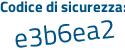 Il Codice di sicurezza è 2a aggiungere 3f851 tutto attaccato e senza spazi