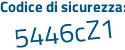 Il Codice di sicurezza è b4ZaZ4 aggiungere a tutto attaccato e senza spazi