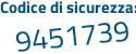 Il Codice di sicurezza è ba segue 2dac2 tutto attaccato e senza spazi