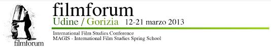 Filmforum Festival, a Udine