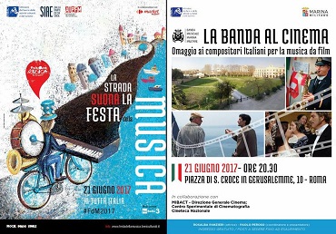 “La Banda al Cinema” colonne sonore per il Cinema italiano