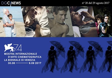 dgCinews, online il n.20  del 29 agosto 2017