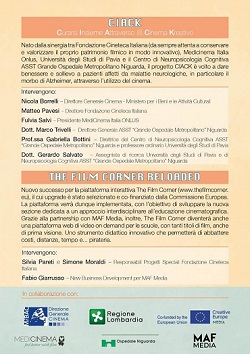 CIACK Curarsi Insieme Attraverso (il) Cinema